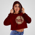 Crop top Hoodie - Not in the Mood